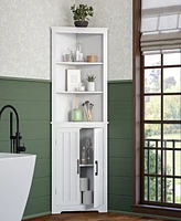 RiverRidge Home Monroe Tall Corner Cabinet