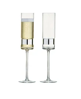 Set of 2 SoHo Champagne Flutes, Set of 2