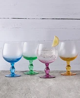 Anton Studio Designs Swirl Gin Glasses, Set of 4