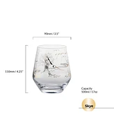 Anton Studio Designs Skye Double Old Fashioned Tumblers / Stemless Wines, Set of 2