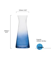 Anton Studio Designs Empire Blue Water Carafe