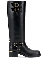 Vince Camuto Women's Kaydin 2 Knee-High Moto Boots