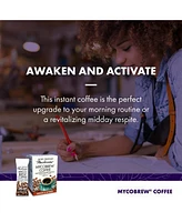 Host Defense MycoBrew Coffee - Instant Coffee Drink Mix - Coffee Powder that Includes Lion's Mushroom - Drink Mix with 100% Arabica Instant Coffee