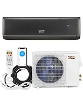 Costway 18000 Btu Wifi Enabled Mini Split Air Conditioner & Heater with Heat Pump