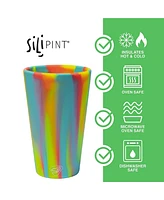 Silipint Pint Glasses: 2 pk - Sugar Rush & Aurora