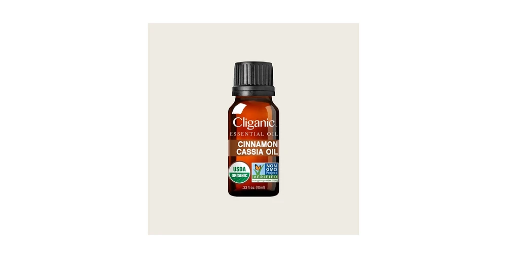 Cliganic Organic Cinnamon Cassia Oil, 10ml