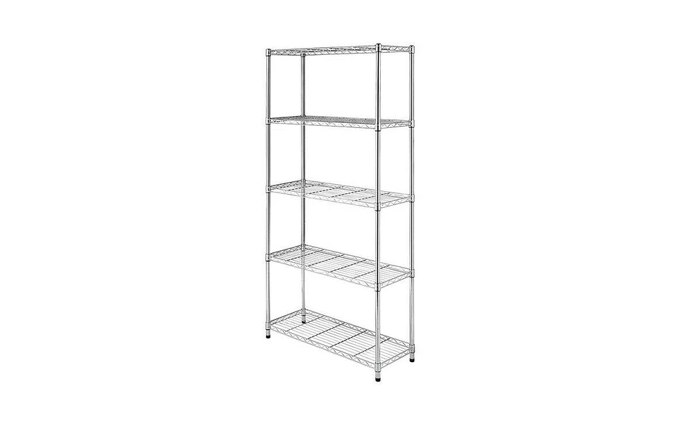 Slickblue 5-Layer Chrome Plated Iron Shelf