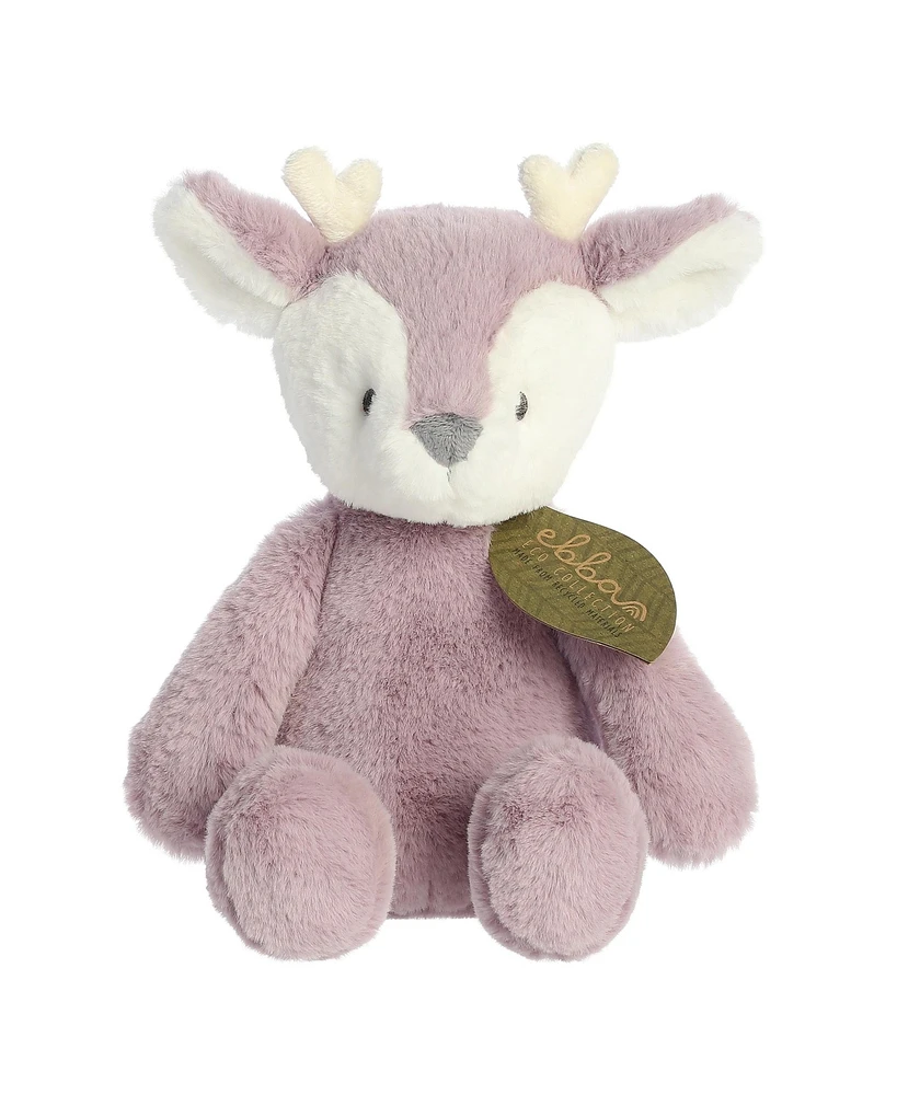 ebba Large Fawn Eco Eco-Friendly Baby Plush Toy Purple 12.5"