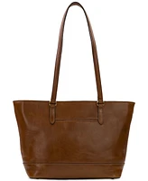 Patricia Nash Violetti Large Leather Tote