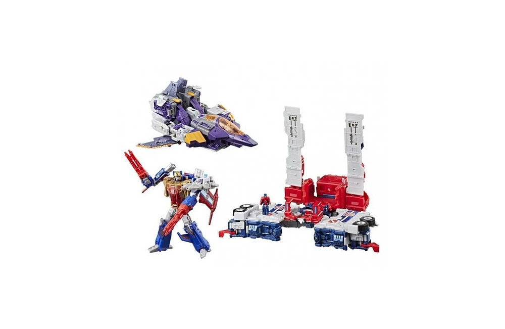 Transformers Siege on Cybertron Boxed Set Limited Edition Leader Class Generations Titans Return