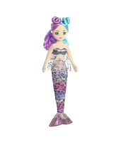 Aurora Large Flutter Fashion Sparkles Ophelia Sea Sparkles Enchanting Plush Toy Purple 17.5"