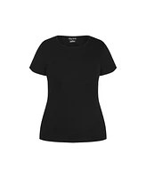 City Chic Women's Blaire Rib Top