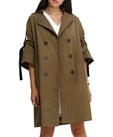 Belle & Bloom Women's Russian Romance Oversized Trench Coat