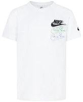 Nike Little Boys "Just Do It" Deconstructed Graphic Tee