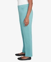 Alfred Dunner Women's Lake Victoria Pull-On Millennium Short Length Pants