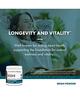Host Defense Reishi Powder - Mushroom Mycelium Powder - Heart & Immune Health Support Supplement - Mushroom Supplement to Support Energy & Vitality