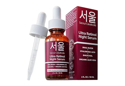 Seoul Ceuticals Korean Skin Care Ultra Retinol Night Serum K Beauty Skincare