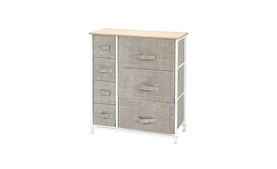 Slickblue 7-Drawer Dresser for Efficient Storage and Stylish Bedroom Organization