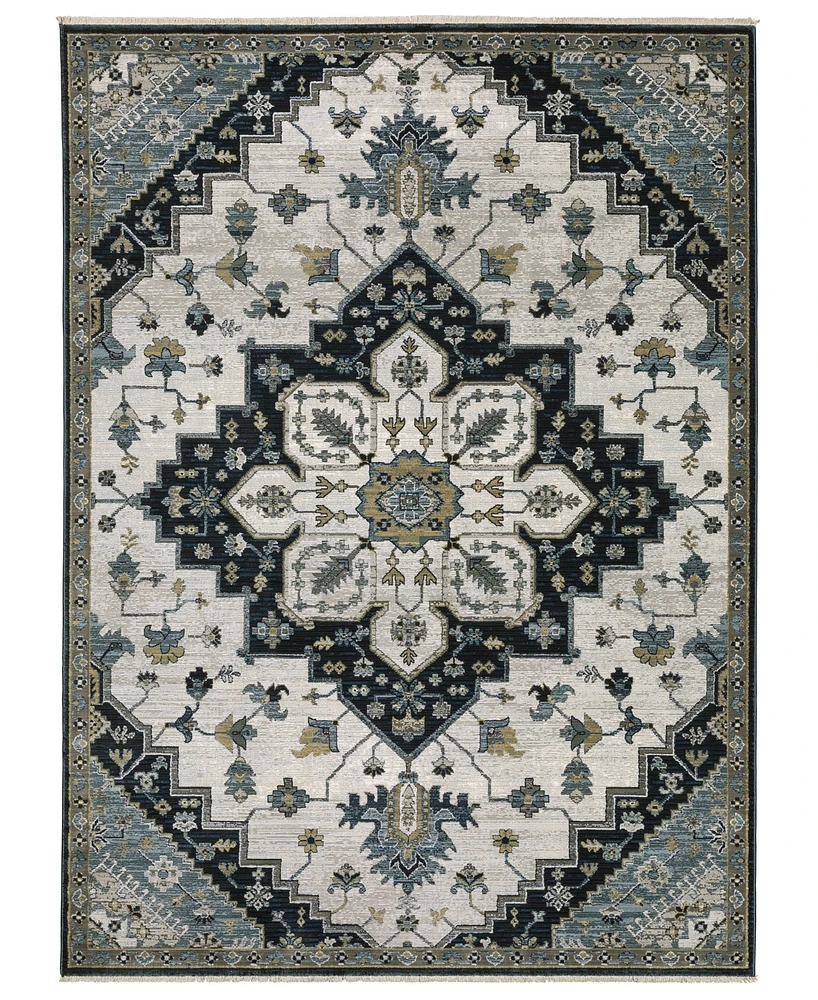 Oriental Weavers Keira KEI04 2'3"x7'6" Runner Area Rug