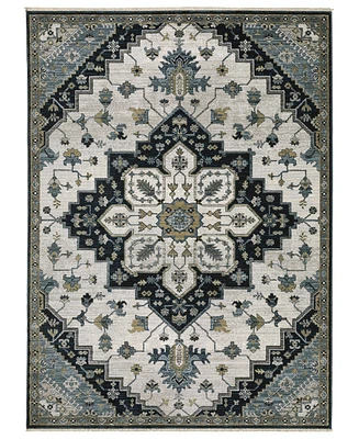 Oriental Weavers Keira KEI04 2'3"x7'6" Runner Area Rug