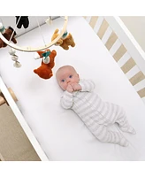 The Peanutshell Western Woods Baby Musical Wooden Crib Mobile