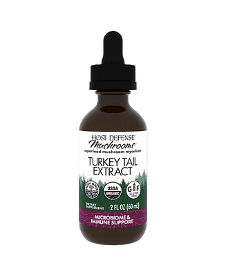 Host Defense Turkey Tail Extract - Digestive Health & Immune Response Support Supplement