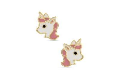 Lily Nily Girls Unicorn Stud Earrings