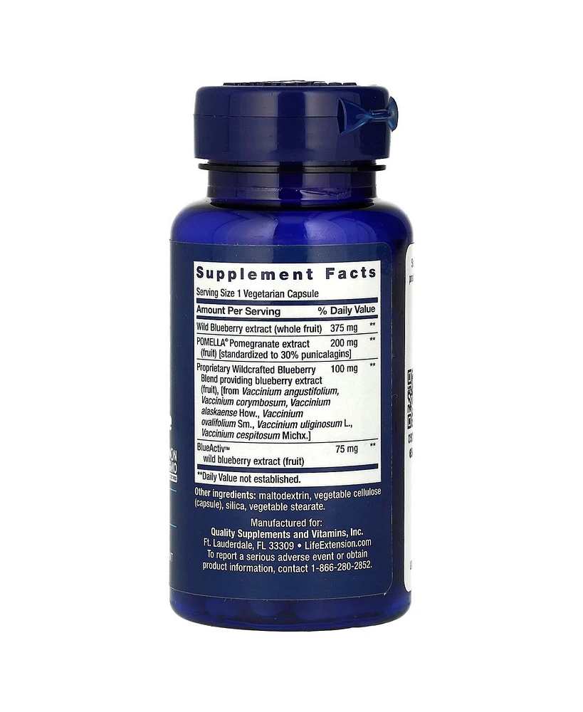 Life Extension Blueberry Extract and Pomegranate