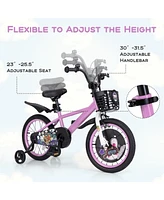 Hongge 16 Inch Kids Bike for 4-8 Years Old Sport Bicycle with Adjustable Handlebar and Saddle-16 inches