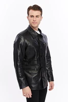Furniq Uk Men's Genuine Leather Jacket