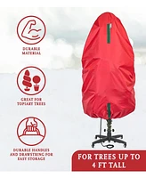 Florida Brands Upright Christmas Tree Storage Bag For Topiary and Holiday up to ft Tall