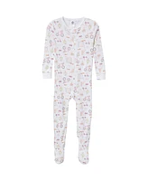 Gerber Toddler Girls Snug Fit Footed Pajamas, 2-Pack, Dogs