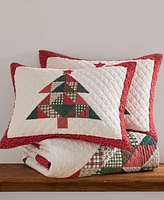 Levtex Patchwork Pine Stitching -Pc. Quilt Set