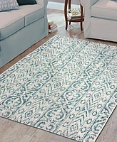 Closeout! Lr Home Sunny SUNSH81242 5' x 8' Outdoor Area Rug