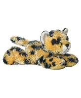 Aurora Small Streak Mini Flopsie Adorable Plush Toy Brown 8"