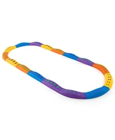 Hongge Colorful Kids Wavy Balance Beam with Textured Surface and Non-slip Foot Pads