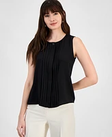 Anne Klein Women's Pintucked Top