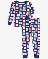 Family Pajamas Toddler Valentine's Day Stamps Pajama Set, Created for Macy's