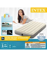 Intex Dura-Beam Standard Series Single Height Inflatable Airbed, Twin (2 Pack)