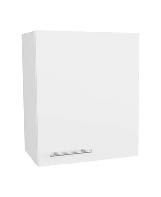 Depot E-Shop Sterling Wall Cabinet with 1 Door and 2 Shelves, White