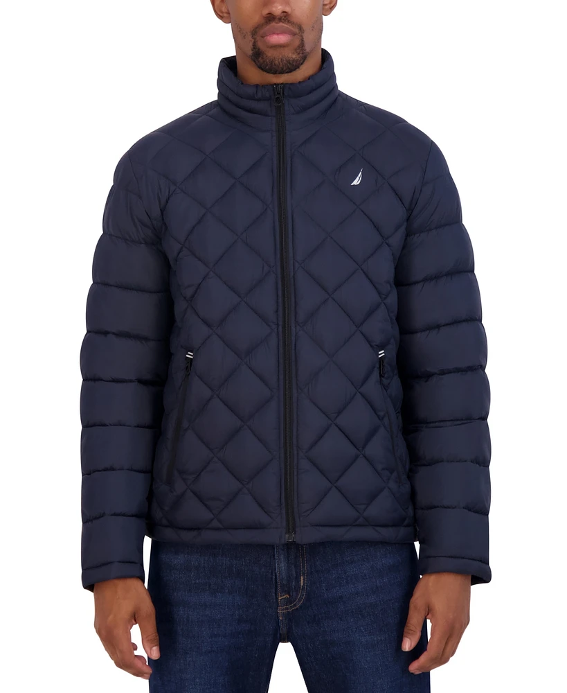 Nautica Men's Featherweight Quilted Weather-Resistant Jacket