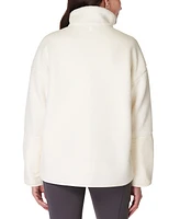 Sweaty Betty Women's Textured Plush Fleece Half-Zip Jacket