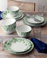 Noritake Bloomington Road 10.5" Set of 4 Dinner Plates, Service for