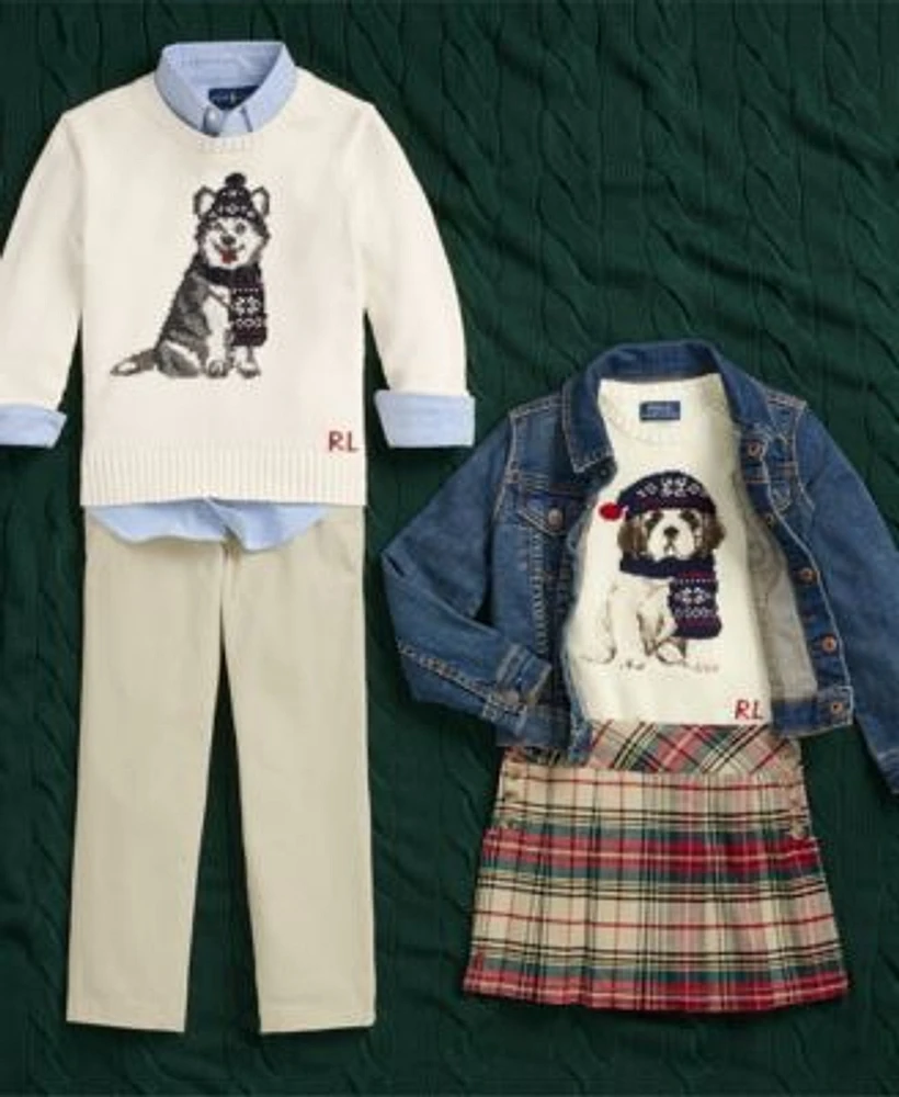 Polo Ralph Lauren Girls Boys Holiday Sibling Matching Moment