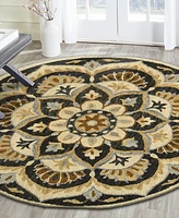 Lr Home Radiance RDC54062 6' x 6' Round Area Rug