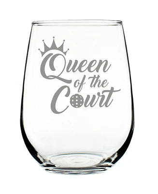 Bevvee Queen of the Court Stemless Wine Glass