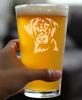 Bevvee Labrador Profile - Stemless Wine Glass