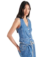 Steve Madden Women's Selene Denim Vest