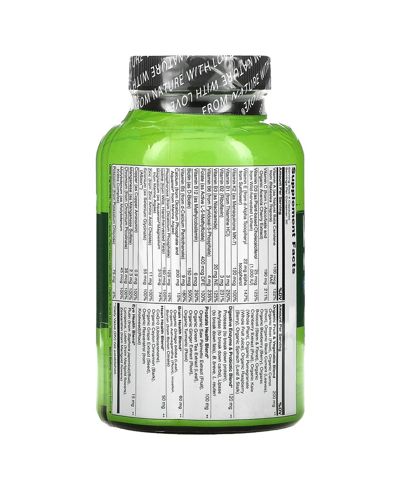 Naturelo Whole Food Multivitamin for Men 50+