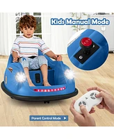 Hongge 12V Electric Kids Ride on Bumper Car Battery Powered Bumping Car with Remote Control